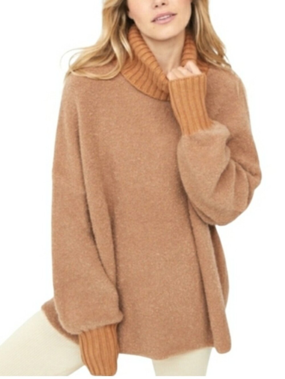 Aerie Offline Chillside Oversized Turtleneck Sweater